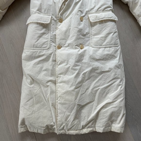 Vintage Ralph Lauren Down Duvet Coat White Size Large - Picture 3 of 11
